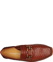 Donald Pliner Men's Dacio Snake Print Drivers