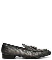 Donald Pliner Men's Spirrow Woven Leather Tassel Slip-Ons