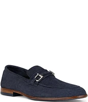 Donald Pliner Men's Suede Slade Bit Loafers