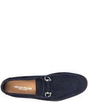 Donald Pliner Men's Suede Slade Bit Loafers