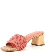 Donald Pliner Nayla Crochet Toe-Post Slide Sandals