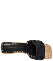 Donald Pliner Nayla Crochet Toe-Post Slide Sandals