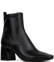 Donald Pliner Niri Stretch Nappa Leather Ankle Booties