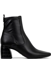 Donald Pliner Niri Stretch Nappa Leather Ankle Booties