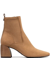 Donald Pliner Niri Stretch Suede Dress Booties