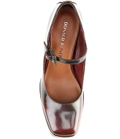 Donald Pliner Rosalita Leather Mary Jane Pumps