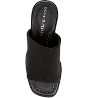 Donald Pliner Stretch Knit Slide Toe Post Sandals