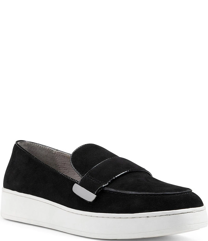 Donald Pliner Tamara Suede Slip-On Sneakers