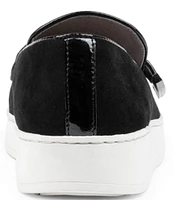 Donald Pliner Tamara Suede Slip-On Sneakers