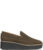 Donald Pliner Wallis Suede Wedge Loafers