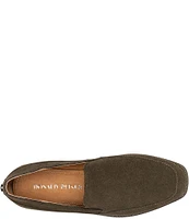 Donald Pliner Wallis Suede Wedge Loafers