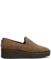 Donald Pliner Wallis Suede Wedge Loafers