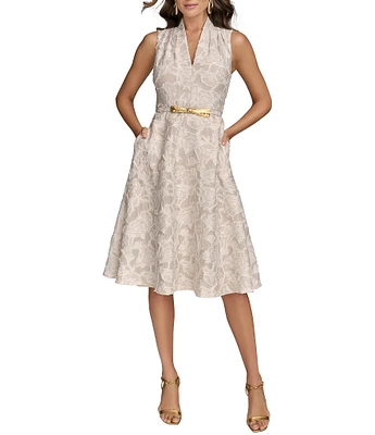 Donna Karan A-Line Lace Dress