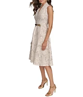 Donna Karan A-Line Lace Dress