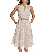 Donna Karan A-Line Lace Dress