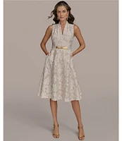 Donna Karan A-Line Lace Dress