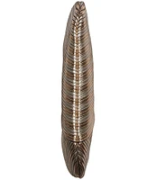 Donna Karan Baldwin Large Metallic Stripe Shoulder Bag