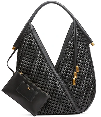 Donna Karan Baldwin Large Woven Shoulder Bag
