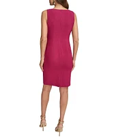 Donna Karan Cowl Neck Sleeveless Slip Dress