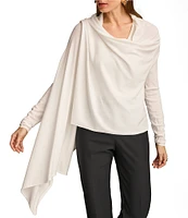 Donna Karan Drape Open Front Cardigan