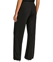 Donna Karan Flat Front Wide Leg Pants