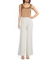Donna Karan Full Length Wide Leg Pants