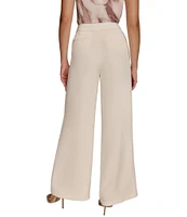 Donna Karan High-Rise Wide Leg Pant