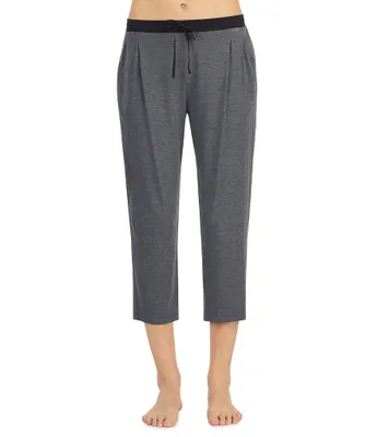 Donna Karan Sleepwear Jersey Knit Capri Sleep Pants