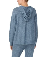 Donna Karan Knit Long Sleeve Coordinating Lounge Hoodie