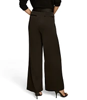 Donna Karan Pleated Wide Leg Pant