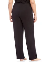 Donna Karan Plus Size Jersey Knit Sleep Pant