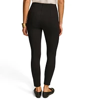 Donna Karan Ponte Mid Rise Pull-On Ankle Pant