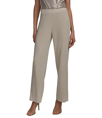 Donna Karan Pull On Relaxed Fit Knit Pants