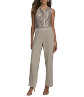 Donna Karan Pull On Relaxed Fit Knit Pants