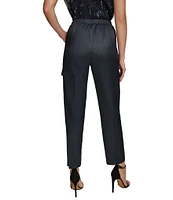 Donna Karan Satin Cargo Pant