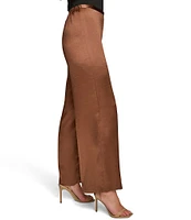 Donna Karan Satin Wide Leg Pants