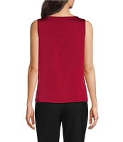 Donna Karan Scoop Neck Sleeveless Layering Cami