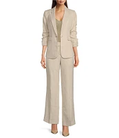 Donna Karan Sleeveless Metallic Knit Tank