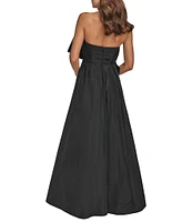 Donna Karan Sweetheart Neck Strapless Ball Gown