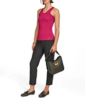 Donna Karan V Neckline Sleeveless Tank