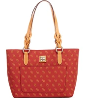 Dooney & Bourke Blakely Collection Small Signature Logo Tammy Magnetic Snap Tote Bag