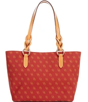 Dooney & Bourke Blakely Collection Small Signature Logo Tammy Magnetic Snap Tote Bag