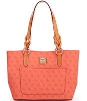 Dooney & Bourke Blakely Collection Small Signature Logo Tammy Magnetic Snap Tote Bag