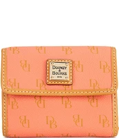 Dooney & Bourke Blakely Signature Logo Small Flap Wallet