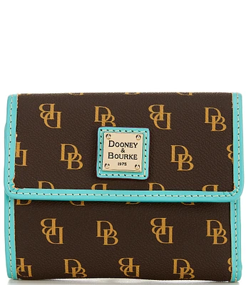 Dooney & Bourke Blakely Signature Logo Small Flap Wallet