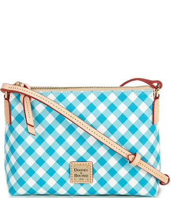 Dooney & Bourke Gingham Pouchette Crossbody Bag