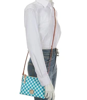 Dooney & Bourke Gingham Pouchette Crossbody Bag
