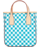 Dooney & Bourke Gingham Small Handle Tote Bag