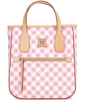 Dooney & Bourke Gingham Small Handle Tote Bag