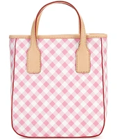 Dooney & Bourke Gingham Small Handle Tote Bag